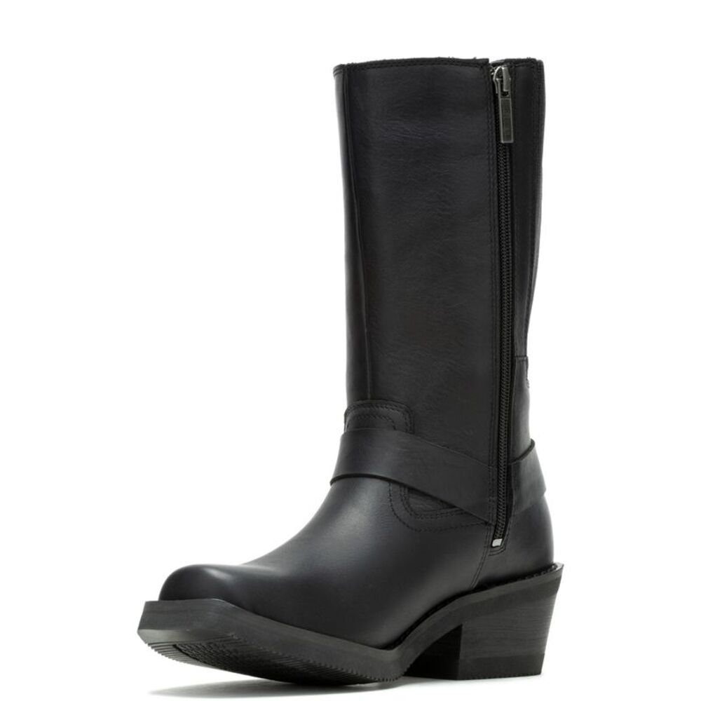 Harley-Davidson Womens Korsen Tall Black Boots (NWT) - Picture 5 of 7
